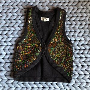 ⚠️Low-Ball Sale⚠️ Sequined Hollister Vest